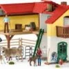Schleich 42407 Grote Boerderij Met Stal En Dieren FarmWorld -Indoor Speelgoed Winkel schleich 42407 boerderij met stal