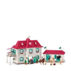 Schleich 42551 Lakeside Landhuis Met Stal Horse-Club -Indoor Speelgoed Winkel schleich 42416 groot huis met paardenstal 1