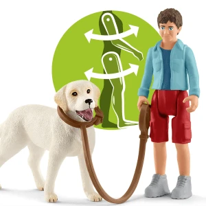 Schleich 42478 Wandelen Met Labrador FarmWorld 5 Schleich 42478 Wandelen Met Labrador FarmWorld - Afbeelding 3