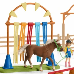 Schleich 42481 Pony Behendigheidstraining HorseClub -Indoor Speelgoed Winkel schleich 42481 pony behendigheidstraining 3