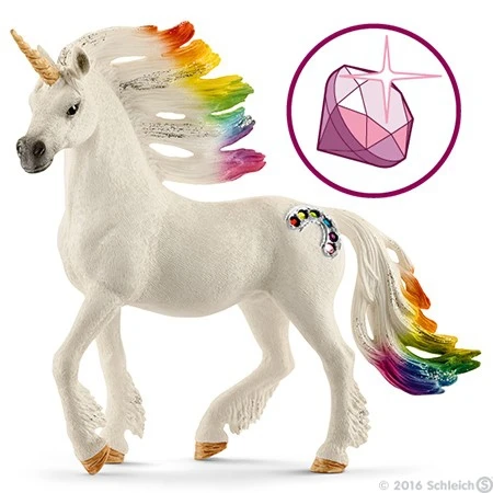 Schleich 70523 Regenboog Eenhoorn Hengst Bayala