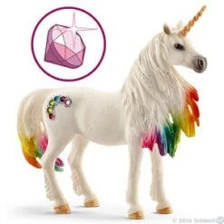 Schleich 70524 Regenboog Eenhoorn Merrie Bayala -Indoor Speelgoed Winkel schleich 70524 regenboog eenhoorn merrie 1