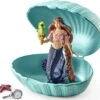 Zeemeermin Met Baby-zeepaardje In Schelp – Schleich 70563 -Indoor Speelgoed Winkel schleich 70563 zeemeermin met babyzeepaardje in schelp 1