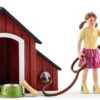 Schleich 42376 Hondenhok Met Hond En Kind FarmWorld -Indoor Speelgoed Winkel schleich 42376 hondenhok farmworld