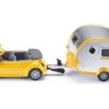 Siku 1629 VW Beetle Met Caravan 1 : 87 -Indoor Speelgoed Winkel siku 1629 vw beetle met caravan