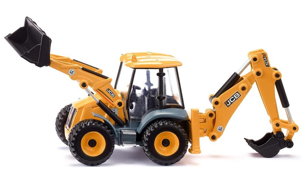 Siku 3558 JCB 4CX Graaf Laad Combinatie Baggerlader 4 Siku 3558 JCB 4CX Graaf Laad Combinatie Baggerlader - Afbeelding 2