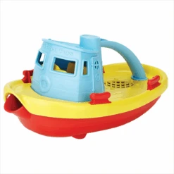 Green Toys Green-Toys Sleepboot Geel Met Blauw Handvat