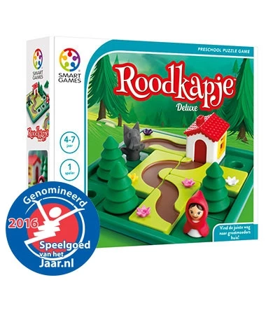 SmartGames Roodkapje Deluxe Denkspel 4 SmartGames Roodkapje Deluxe Denkspel - Afbeelding 2