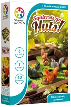 SmartGames SG425 Squirrrels-go-Nuts Denkspel Smart-Games -Indoor Speelgoed Winkel smartgames squirrels go nuts denkspel smart games SG425 1