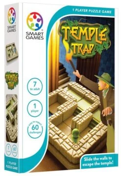 SmartGames Temple-Trap Denkspel Smart-Games -Indoor Speelgoed Winkel smartgames temple trap smart games doolhof sg437 1