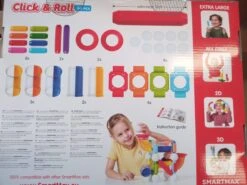SmartMax SMX404 Click & Roll New Colours -Indoor Speelgoed Winkel smartmax clickroll constructie speelgoed scaled 1