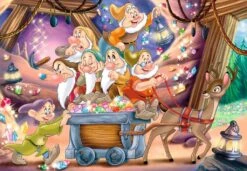 Sneeuwwitje En De 7 Dwergen – Puzzelbox Ravensburger 2 X 24 Stukjes -Indoor Speelgoed Winkel sneeuwwitje en de 7 dwergen puzzelbox ravensburger 1