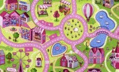 Speelkleed Sweet City Speeltapijt 140×200 Cm -Indoor Speelgoed Winkel speelkleed sweet city 4 1