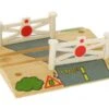 BigJigs BJT118 Rail Spoorwegovergang 2 BigJigs BJT118 Rail Spoorwegovergang -Indoor Speelgoed Winkel spoorwegovergang bigjigs bjr105