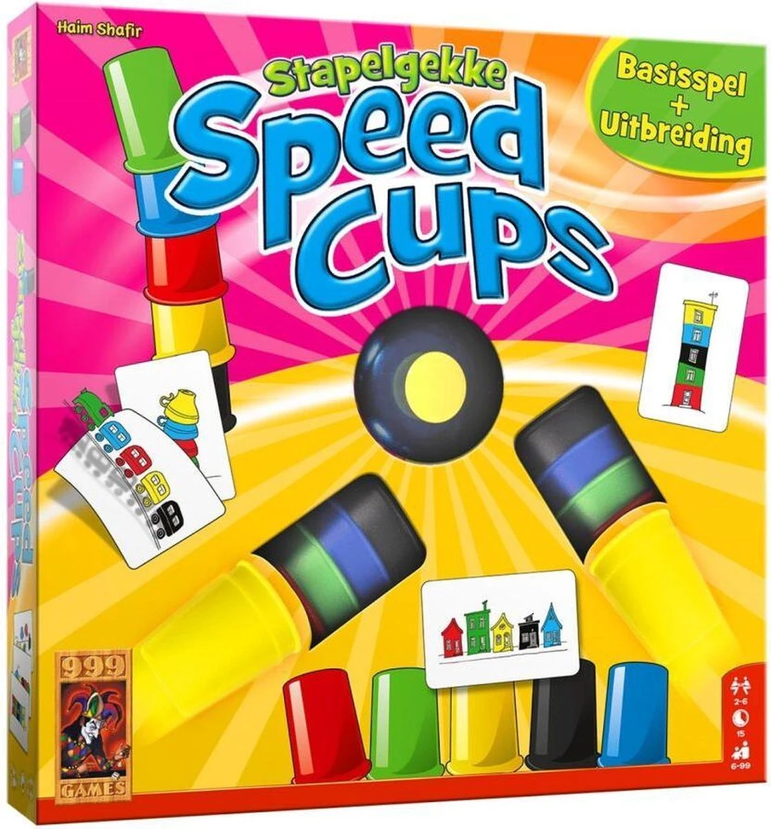 999 Games Stapelgekke Speed Cups 6 Spelers Stapelspel 3 999 Games Stapelgekke Speed Cups 6 Spelers Stapelspel