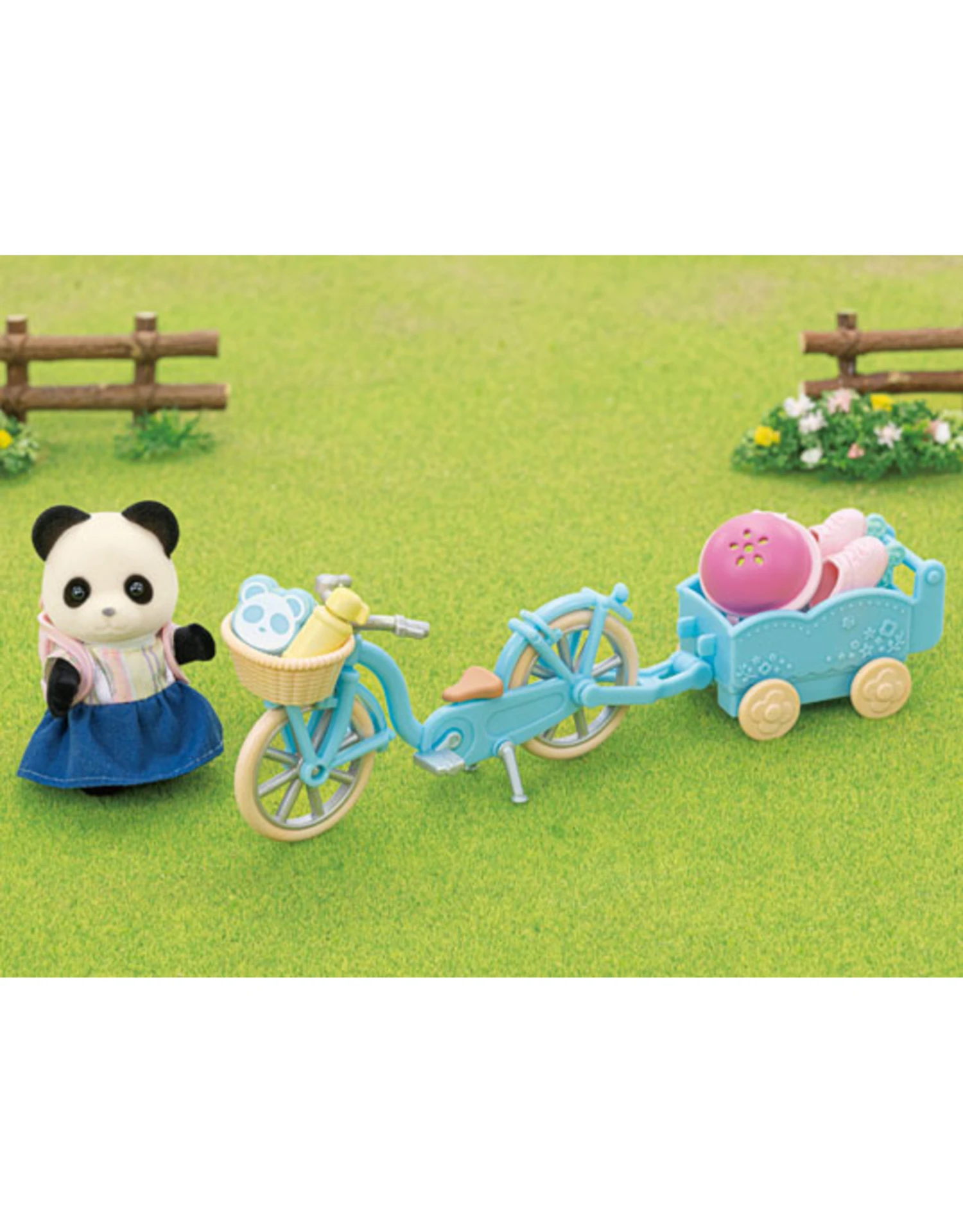 Sylvanian Families Fiets En Skateset Panda Meisje SF5652 5 Sylvanian Families Fiets En Skateset Panda Meisje SF5652 - Afbeelding 3