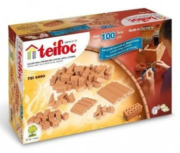 Teifoc Bouwdoos T4090 Diverse-Bouwstenen 4 Teifoc Bouwdoos T4090 Diverse-Bouwstenen - Afbeelding 2