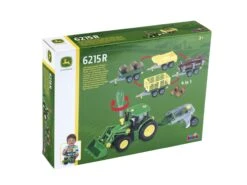 Theo Klein 3907 – John Deere Tractor Met Voorlader, Aanhanger (4 Modules) En Ploeg -Indoor Speelgoed Winkel theo klein 3907 John Deere tractor met aanahngwagen 4modules plus ploeg 2