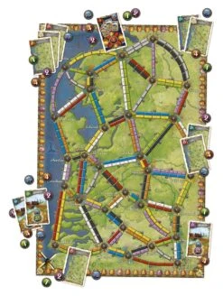 Days Of Wonder Ticket To Ride Nederland Uitbreidingsset -Indoor Speelgoed Winkel ticket to ride nederland 1
