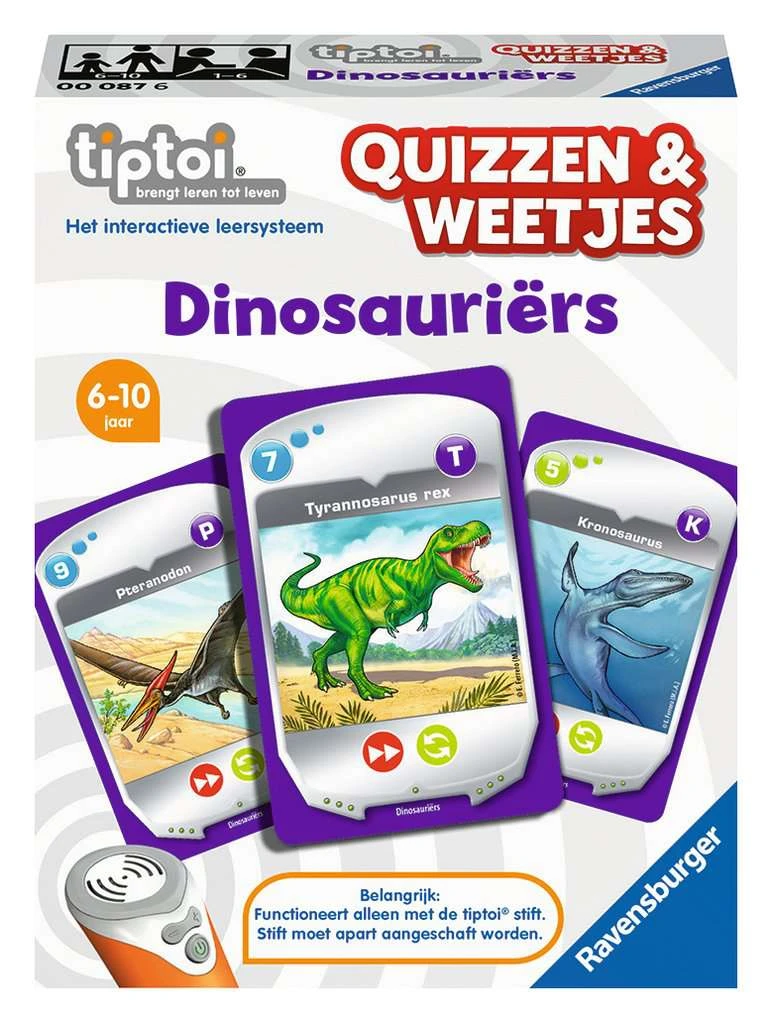 Tiptoi Quizzen&Weetjes Dinosauriers 3 Tiptoi Quizzen&Weetjes Dinosauriers