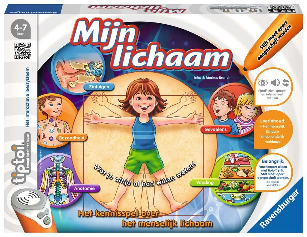 Tiptoi Spel Mijn Lichaam 3 Tiptoi Spel Mijn Lichaam