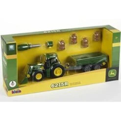 KleinToys 3905 Tractor JohnDeere + Aanhanger Constructiespeelgoed -Indoor Speelgoed Winkel tractor john deere met aanhager theo klein 3905 1 1