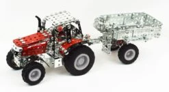 Tronico Micro Massey Ferguson MF 7600 Met Aanhanger – 1 : 64 15 Tronico Micro Massey Ferguson MF 7600 Met Aanhanger – 1 : 64 -Indoor Speelgoed Winkel tractor mf7600 tronico micro 9540 1 1