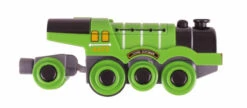 BigJigs BJT306 Trein Op Batterij Flying Scotsman 5 BigJigs BJT306 Trein Op Batterij Flying Scotsman -Indoor Speelgoed Winkel trein op batterij bigjigs bjt306 1