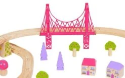 BigJigs BJT023 Treinset Grote Sprookjesstad 12 BigJigs BJT023 Treinset Grote Sprookjesstad -Indoor Speelgoed Winkel treinset sprookjesstad bigjigs bjt023 2