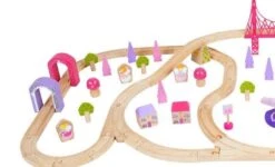 BigJigs BJT023 Treinset Grote Sprookjesstad 11 BigJigs BJT023 Treinset Grote Sprookjesstad -Indoor Speelgoed Winkel treinset sprookjesstad bigjigs bjt023 3