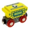 BigJigs BJT401 Rail Wagon Cement -Indoor Speelgoed Winkel treinwagon cement bigjigsbjt401