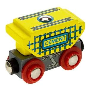 BigJigs BJT401 Rail Wagon Cement 3 BigJigs BJT401 Rail Wagon Cement
