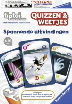Tiptoi Quizzen & Weetjes “Spannende Uitvindingen” -Indoor Speelgoed Winkel tuptoi quizzen en weetjes spannende uitvindingen 1