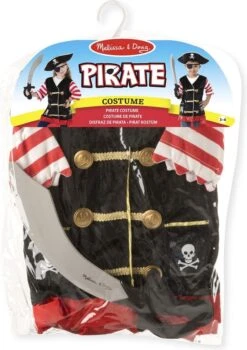 Melissa & Doug Verkleedkleren Piraat Melissa&Doug Verkleedset -Indoor Speelgoed Winkel verkleedkleren piraat melissadoug 4