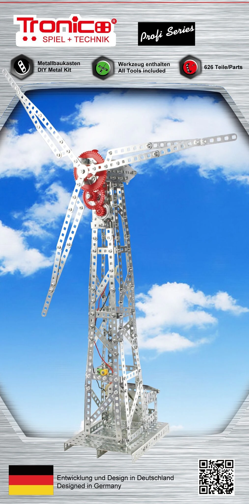 Tronico Profi Solar Windmolen 3 Tronico Profi Solar Windmolen