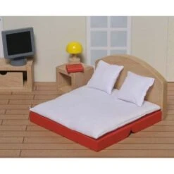 Meubelset Woonkamer II -Indoor Speelgoed Winkel woonkamer poppenhuis goki 51749 1 1